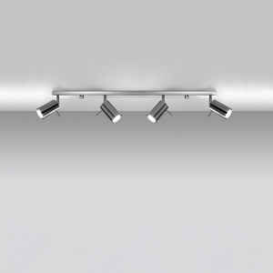 Lustra Ring Crom 80x6x16 cm - Img 3