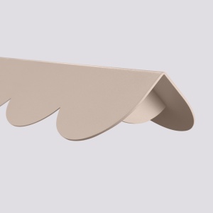 Lustra suspendata LED Biscuit Taupe 4000K 131x13x200 cm - Img 5