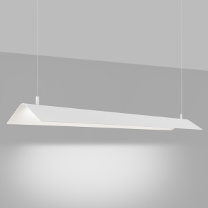 Lustra suspendata LED Elva Alb 4000K 150x27.5x200 cm - Img 3