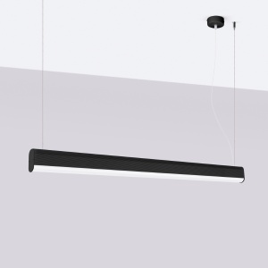 Lustra suspendata LED Farge Negru 4000K 120x8x150 cm - Img 2