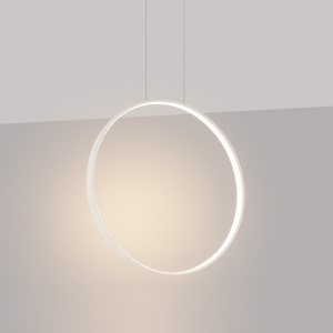 Lustra suspendata LED Rio 55 Bej 3000K 55x16x150 cm - Img 3