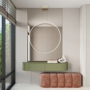 Lustra suspendata LED Rio 55 Bej 3000K 55x16x150 cm - Img 13