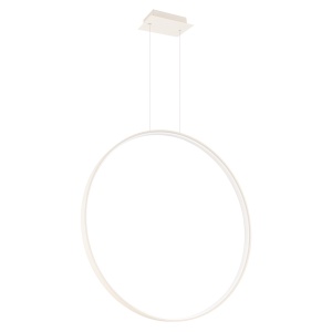 Lustra suspendata LED Rio 78 Bej 3000K 78x16x150 cm
