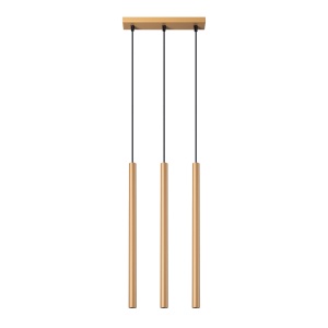 Lustra suspendata Pastelo Auriu 30x5x110 cm