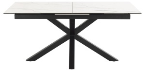 Masa dining Heaven, Alb, 76x210x90 cm - Img 7