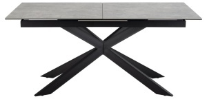 Masa dining Irwine, Gri, 76x210x90 cm - Img 7