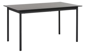 Masa dining PENSACOLA, Negru, 85x75x140 cm - Img 3