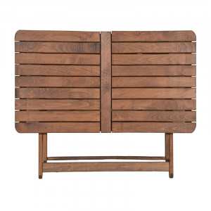 Masa exterior Retto fag culoarea nuc 120x75x71cm - Img 2