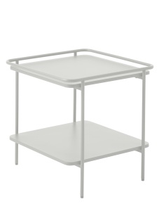 Masa laterala YUBA, Gri cald, 45x44x45 cm - Img 4