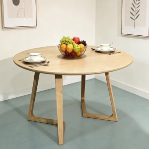 Masa, Sedria, Natural, 120x120x75 cm - Img 2