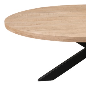 Masa, Vestia, Negru, 220x100x76 cm - Img 2