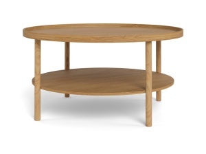 Masuta de cafea Banbury, Natural, 42x80x80 cm - Img 5