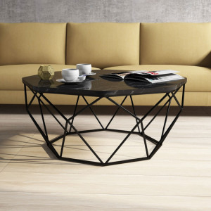 Masuta de Cafea Diamond Negru - Img 2