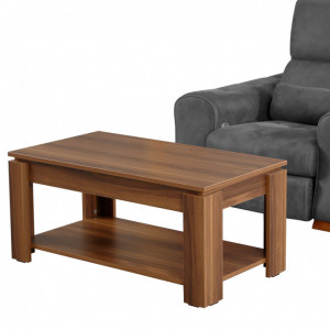 Masuta de Cafea Shelf - Walnut - Img 2