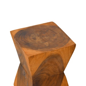 Masuta laterala, Clepsydra, Natural, 31x31x45 cm - Img 3