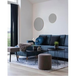 Oglinda Jersey, Argintiu, 60x60x0.5 cm