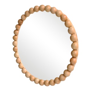 Oglinda Specio, Pako World, Lemn, Natural, 60x60x4.5 cm - Img 3