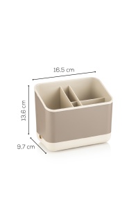 Organizator de bucatarie 2LIBNM-8052 Bej 16.5x10x14 cm - Img 5