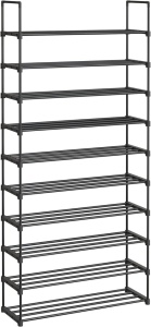 Pantofar modular Negru Songmics 92x30x194 cm