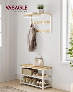 Pantofar Vasagle Alb 30 x 73 x 45 cm - Img 4