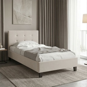 Pat 1 persoana 100x200 cm Mago 9914 Bej