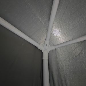 Pavilion de gradina, Gazebo, Gri inchis, 300x300x250 cm - Img 4
