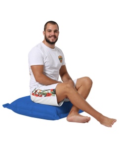 Perna de exterior Cushion Albastru 15x70x70 cm - Img 4