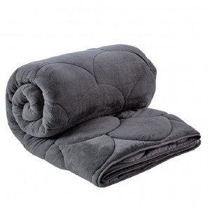 Pilota Pufoasa Fluffy Antracit 195x215 cm - Img 2
