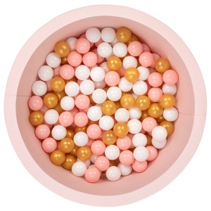Piscina de bile Bubble Pops v12 Roz 85x85x30 cm - Img 2