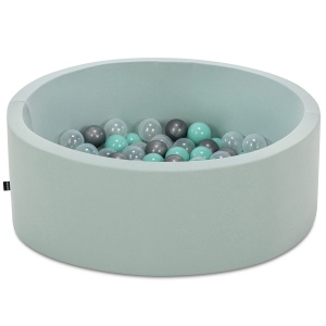 Piscina de bile Bubble Pops v7 Menta 85x85x30 cm