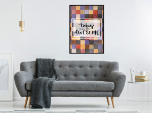 Poster - Today II, cu Ramă neagră, 20x30 cm - Img 2