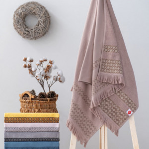 Prosop Twins Bej 75x150 cm (Bumbac 100%)