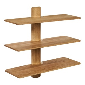 Raft de perete Calcata, Nuc deschis, 22x55x55.5 cm - Img 4
