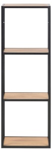 Raft de perete Seaford, Natural, 108x24x37 cm - Img 4