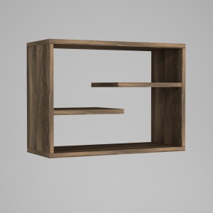 Raft de perete Tino Nuc 60x44x19.5 cm - Img 3