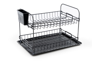 Raft pentru scurgere vesela SM008 Argintiu 47x32x31 cm - Img 3