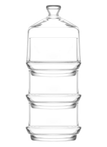 Recipient depozitare alimente Lv-Berrys2 Transparent 8.1x8.1x22.8 cm - Img 2