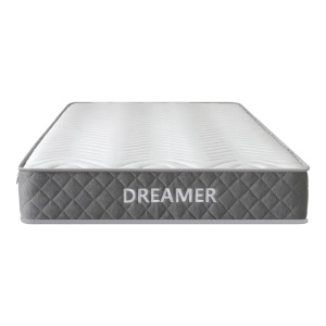 Saltea cu doua fete si arcuri cu buzunar, Dreamer, Alb, 100x200x20 cm - Img 3
