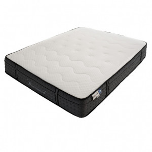 Saltea Diamond 3 zone arcuri buzunar+gel spuma cu memorie 25-27cm 160x200cm - Img 7
