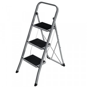 Scara, Songmics, Gri-Negru, 110x45x4.5 cm - Img 2