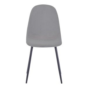 Scaun Bella, Gri/Negru, 44x55x85 cm - Img 4