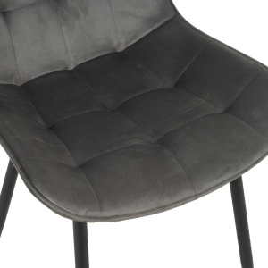 Scaun Berne Antracit 53x62x84 cm - Img 6