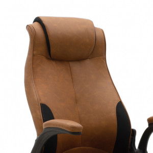 Scaun Birou Bear Maro - Tabac Antique Negru - Img 6
