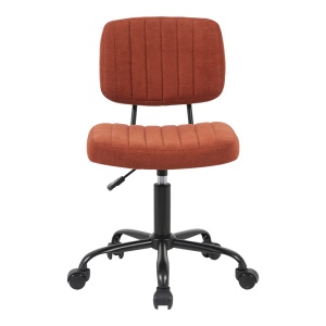 Scaun birou, Warra, Bordo, 50x52x86 cm - Img 5