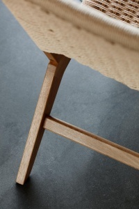Scaun Carson, Alb, 72x64x79 cm - Img 5
