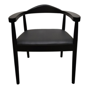 Scaun cu brate Joube Negru 59x48x73 cm - Img 5