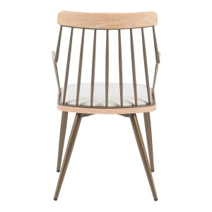 Scaun cu brate Posse Bej 52x59x83 cm - Img 5
