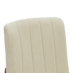 Scaun de bar Dalby, Ecru, 50x45x102.5 cm - Img 6