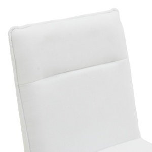 Scaun de bar Essential Alb 53x64.5x107 cm - Img 6