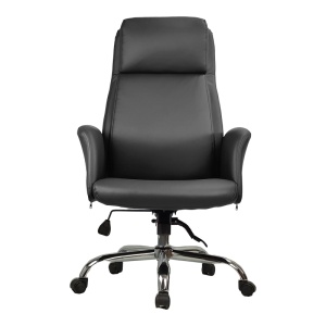 Scaun de birou Derjio, Pako World, Negru, 68x66x115 cm - Img 5